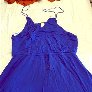 Beautiful royal blue Maxi dress